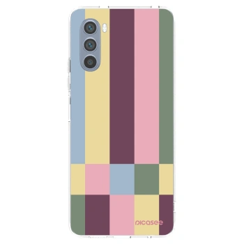 Picasee husă transparentă din silicon pentru Motorola Moto G62 - Lobby tiles