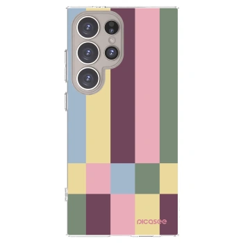 Picasee husă transparentă din silicon pentru Samsung Galaxy S24 Ultra S928B 5G - Lobby tiles