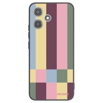 Picasee husă neagră din silicon pentru Xiaomi Redmi 12 5G - Lobby tiles