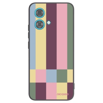 Picasee husă neagră din silicon pentru Motorola Edge 40 Neo - Lobby tiles