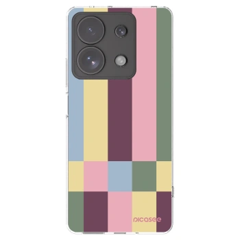 Picasee husă transparentă din silicon pentru Xiaomi Redmi Note 13 Pro 4G - Lobby tiles