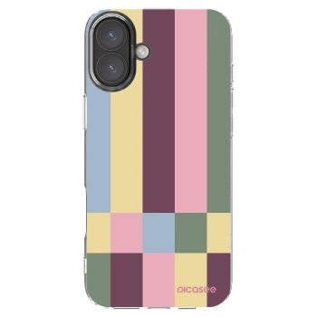 Picasee husă transparentă din silicon pentru Apple iPhone 16 Plus - Lobby tiles