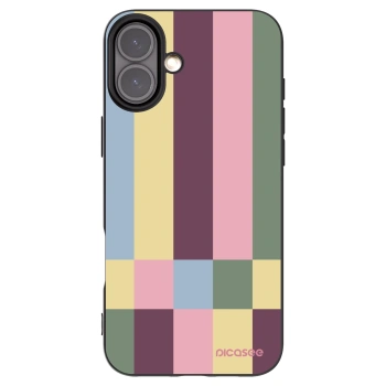 Picasee husă neagră din silicon pentru Apple iPhone 16 Plus - Lobby tiles