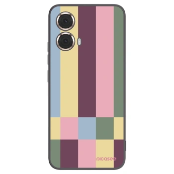 Picasee husă neagră din silicon pentru Motorola Moto G85 - Lobby tiles