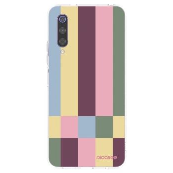 Picasee husă transparentă din silicon pentru Xiaomi Mi 9 - Lobby tiles
