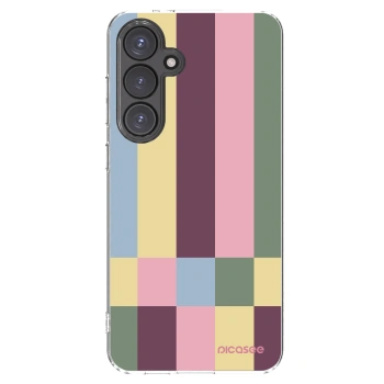 Picasee husă transparentă din silicon pentru Samsung Galaxy S24 FE S721B - Lobby tiles