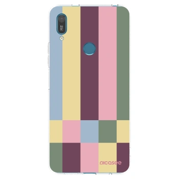 Picasee husă transparentă din silicon pentru Huawei Y7 2019 - Lobby tiles