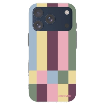 Picasee husă transparentă din silicon pentru Apple iPhone 17 Pro - Lobby tiles