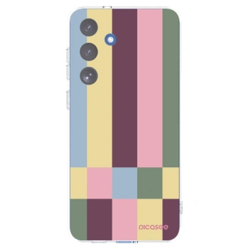 Picasee husă transparentă din silicon pentru Samsung Galaxy S25 FE 5G - Lobby tiles