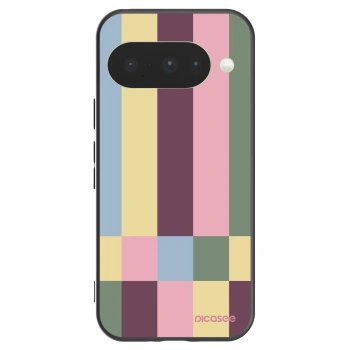 Picasee husă neagră din silicon pentru Google Pixel 10 - Lobby tiles