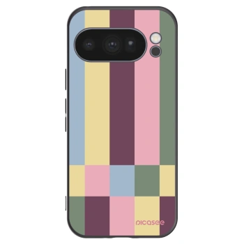 Picasee husă neagră din silicon pentru Google Pixel 10 Pro - Lobby tiles