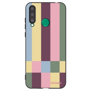 Picasee husă neagră din silicon pentru Honor 20 Lite - Lobby tiles