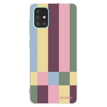 Picasee husă transparentă din silicon pentru Samsung Galaxy A51 A515F - Lobby tiles