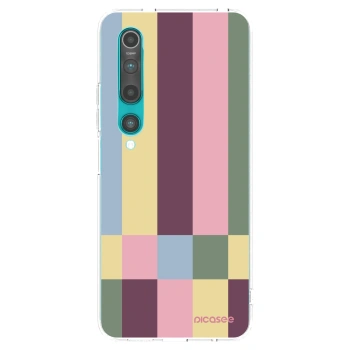 Picasee husă transparentă din silicon pentru Xiaomi Mi 10 - Lobby tiles