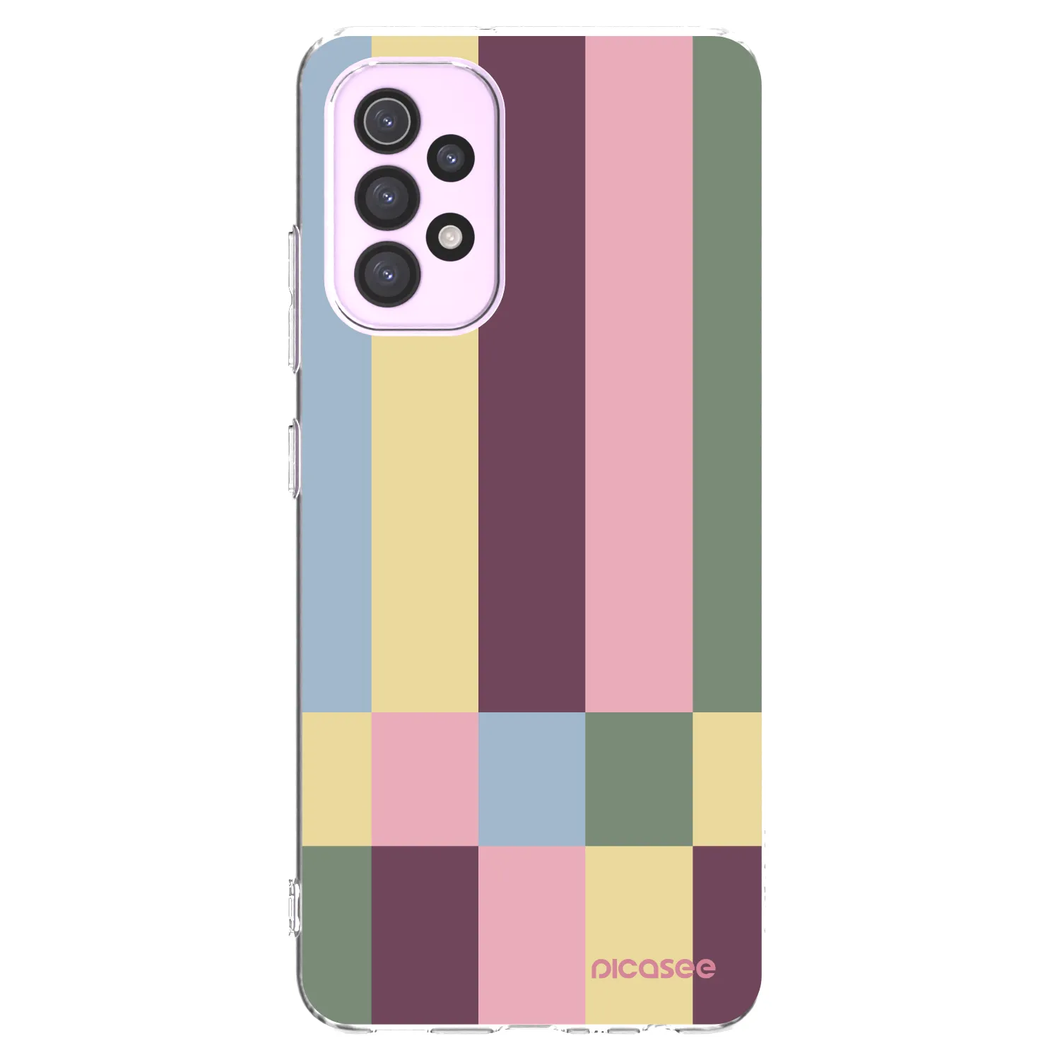 Picasee husă transparentă din silicon pentru Samsung Galaxy A32 5G A326B - Lobby tiles