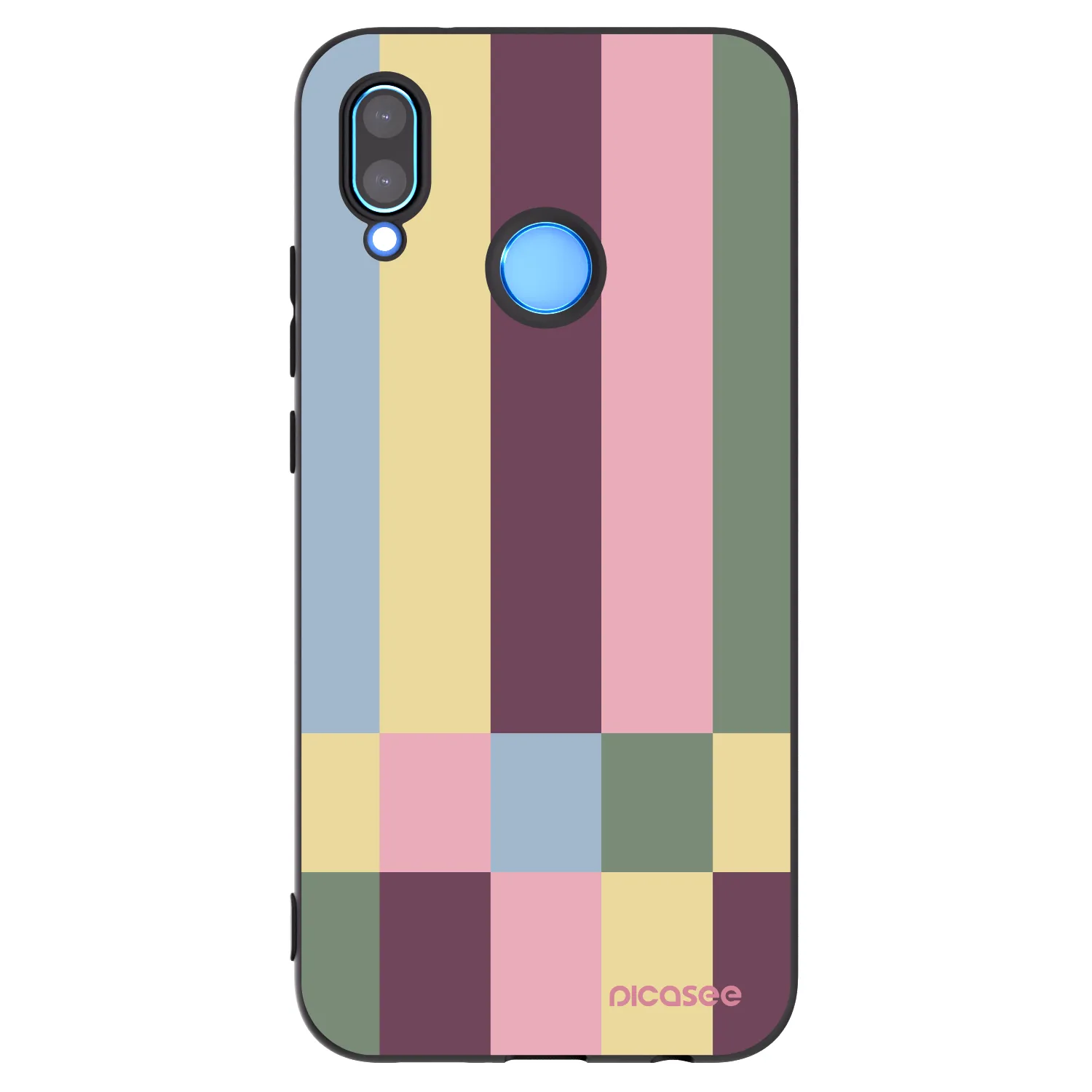 Picasee husă neagră din silicon pentru Huawei Mate 40 Pro - Lobby tiles