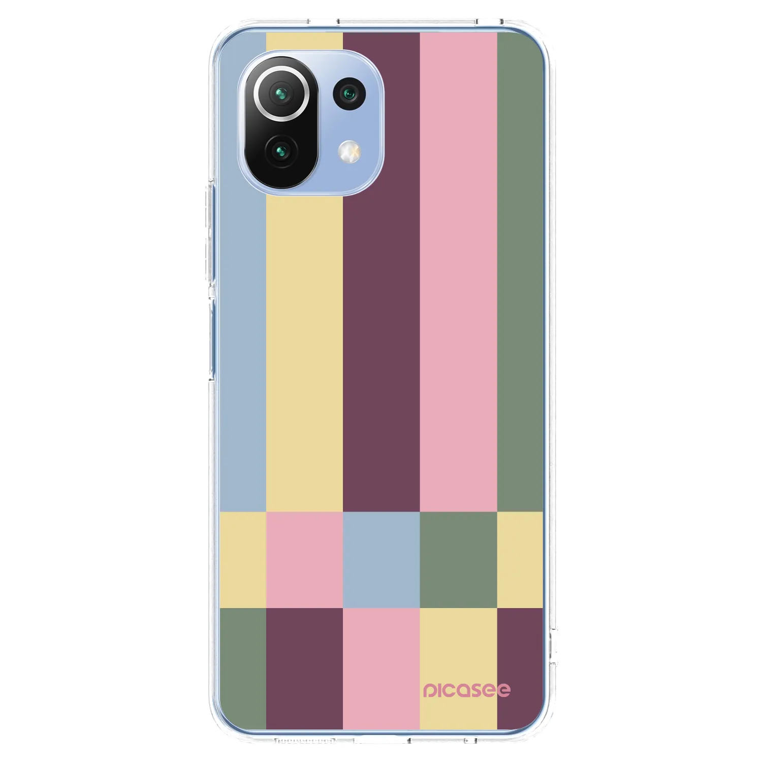 Picasee husă transparentă din silicon pentru Xiaomi Mi 11 Lite - Lobby tiles