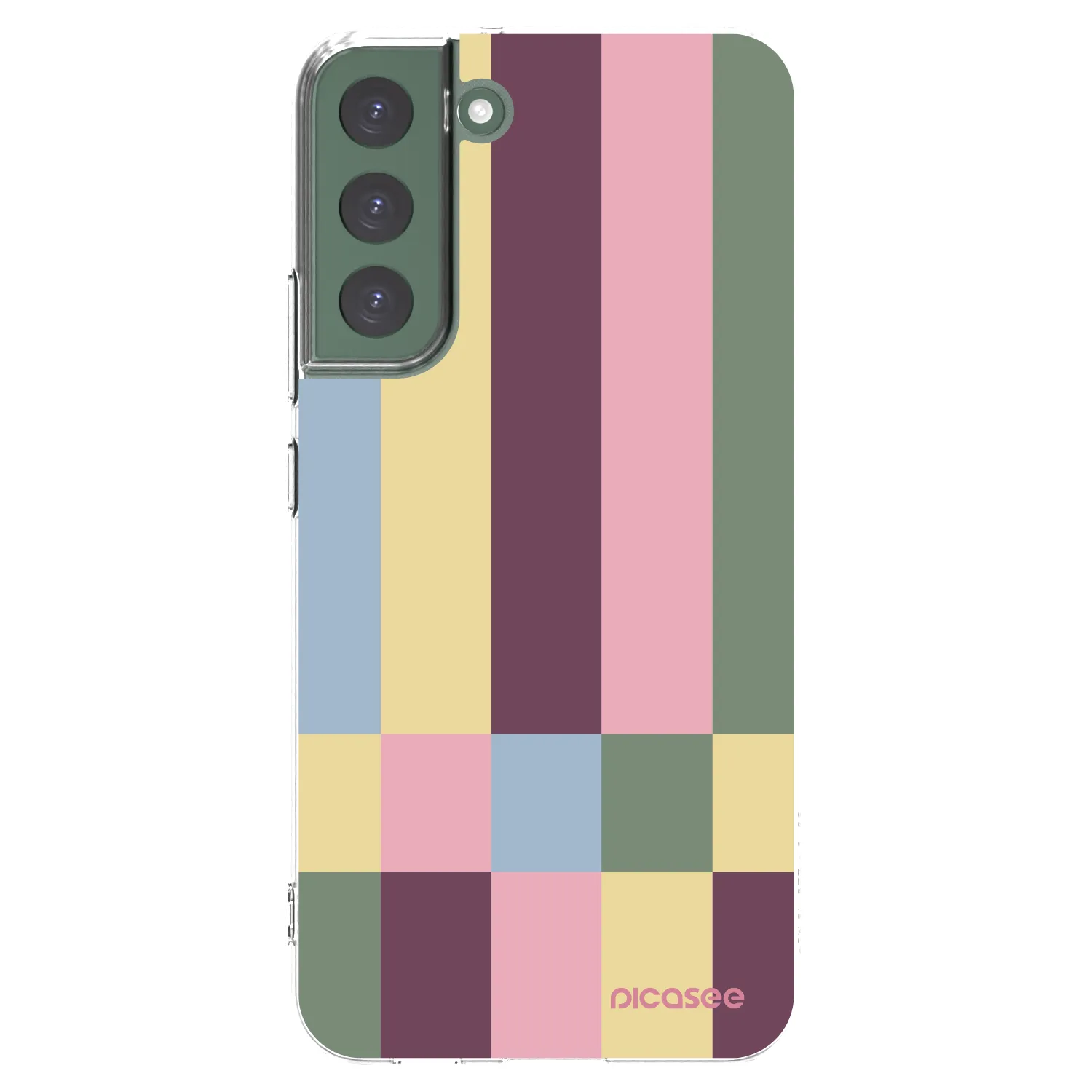 Picasee husă transparentă din silicon pentru Samsung Galaxy S22+ 5G - Lobby tiles