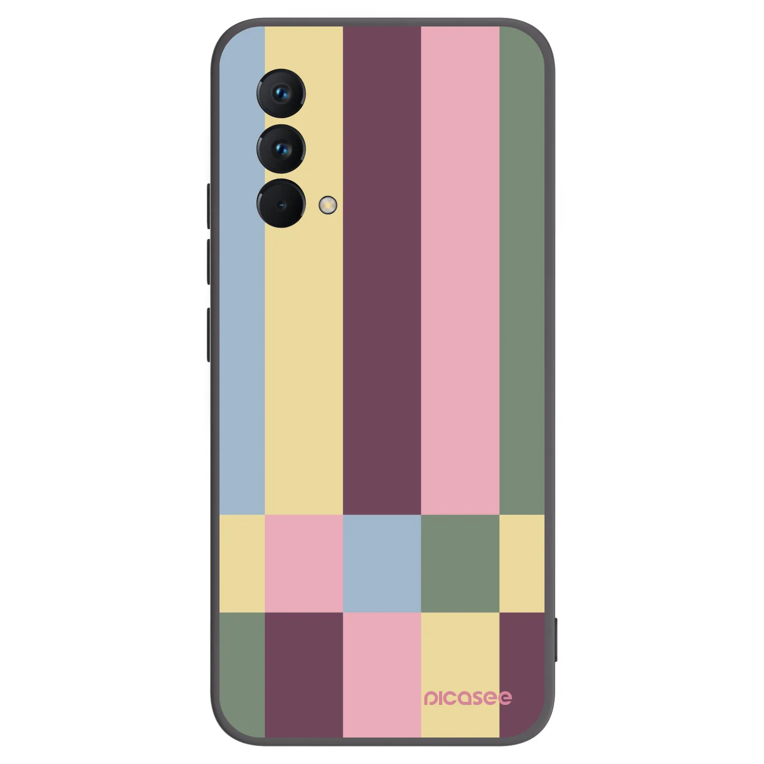 Picasee husă neagră din silicon pentru Realme GT Master Edition 5G - Lobby tiles