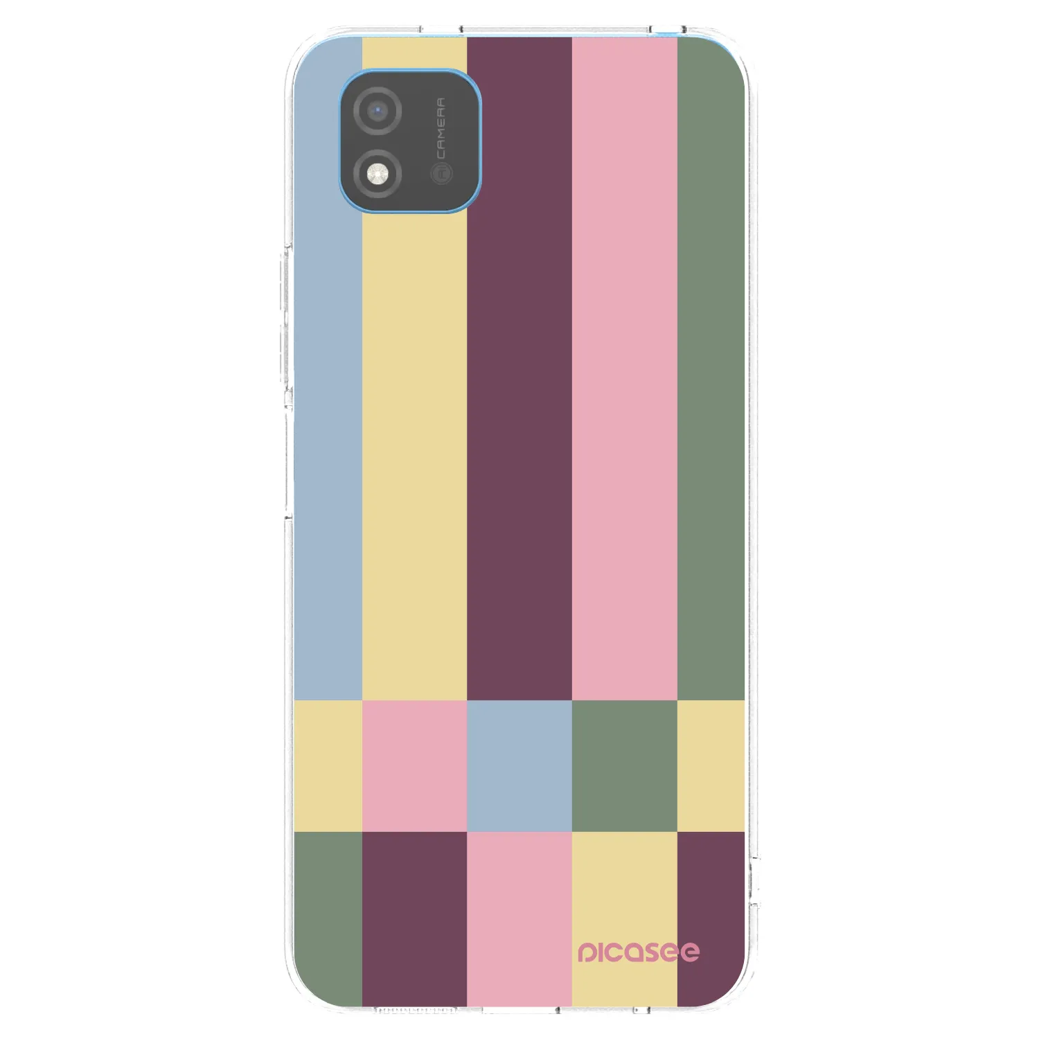 Picasee husă transparentă din silicon pentru Realme C11 (2021) - Lobby tiles