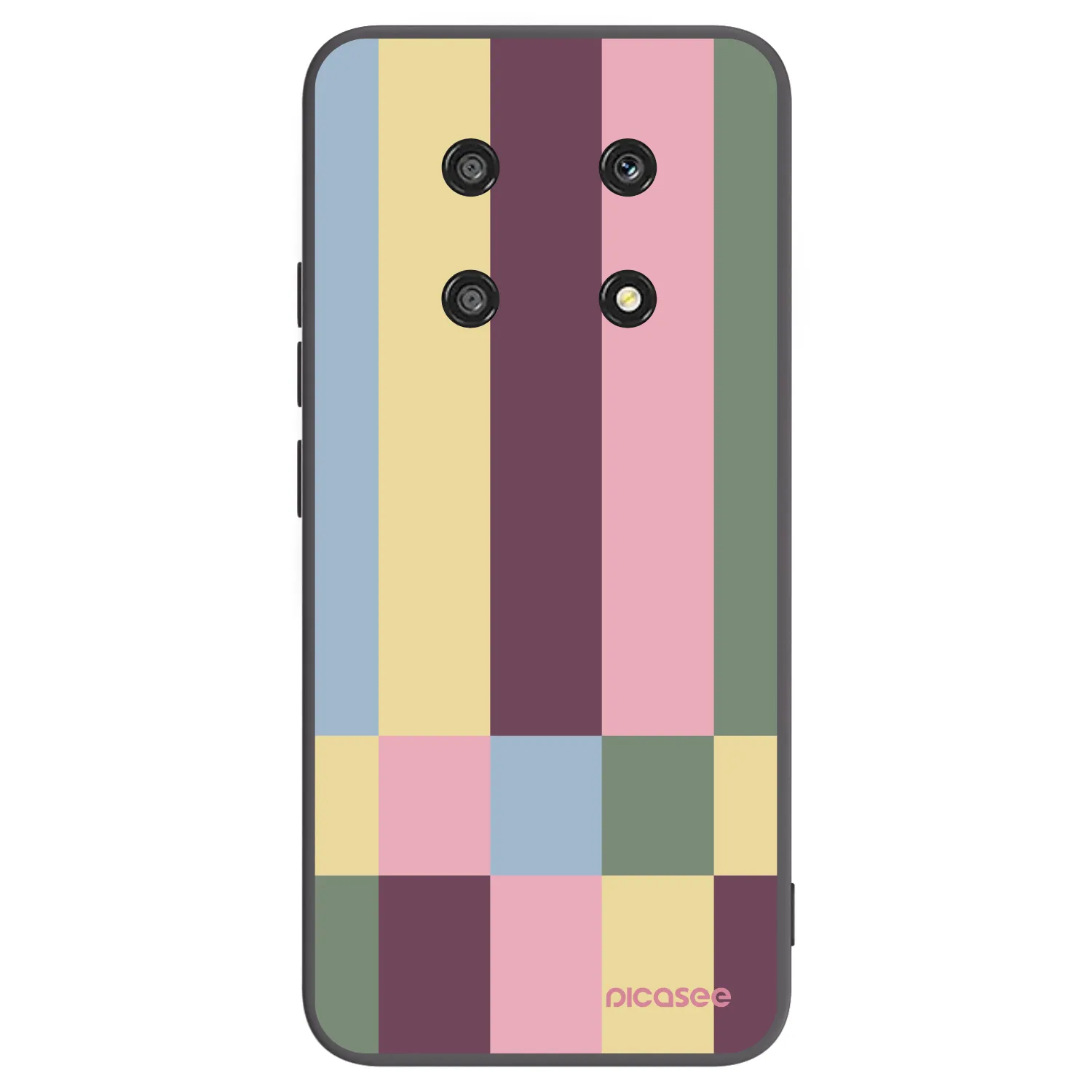 Picasee husă neagră din silicon pentru Honor Magic4 Lite 5G - Lobby tiles