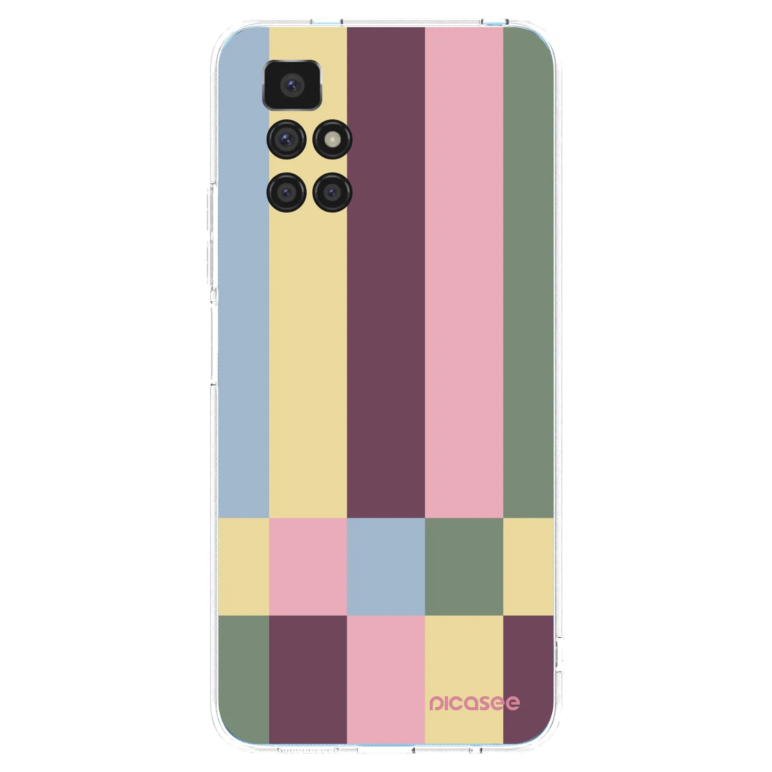 Picasee husă transparentă din silicon pentru Xiaomi Redmi 10 (2022) - Lobby tiles