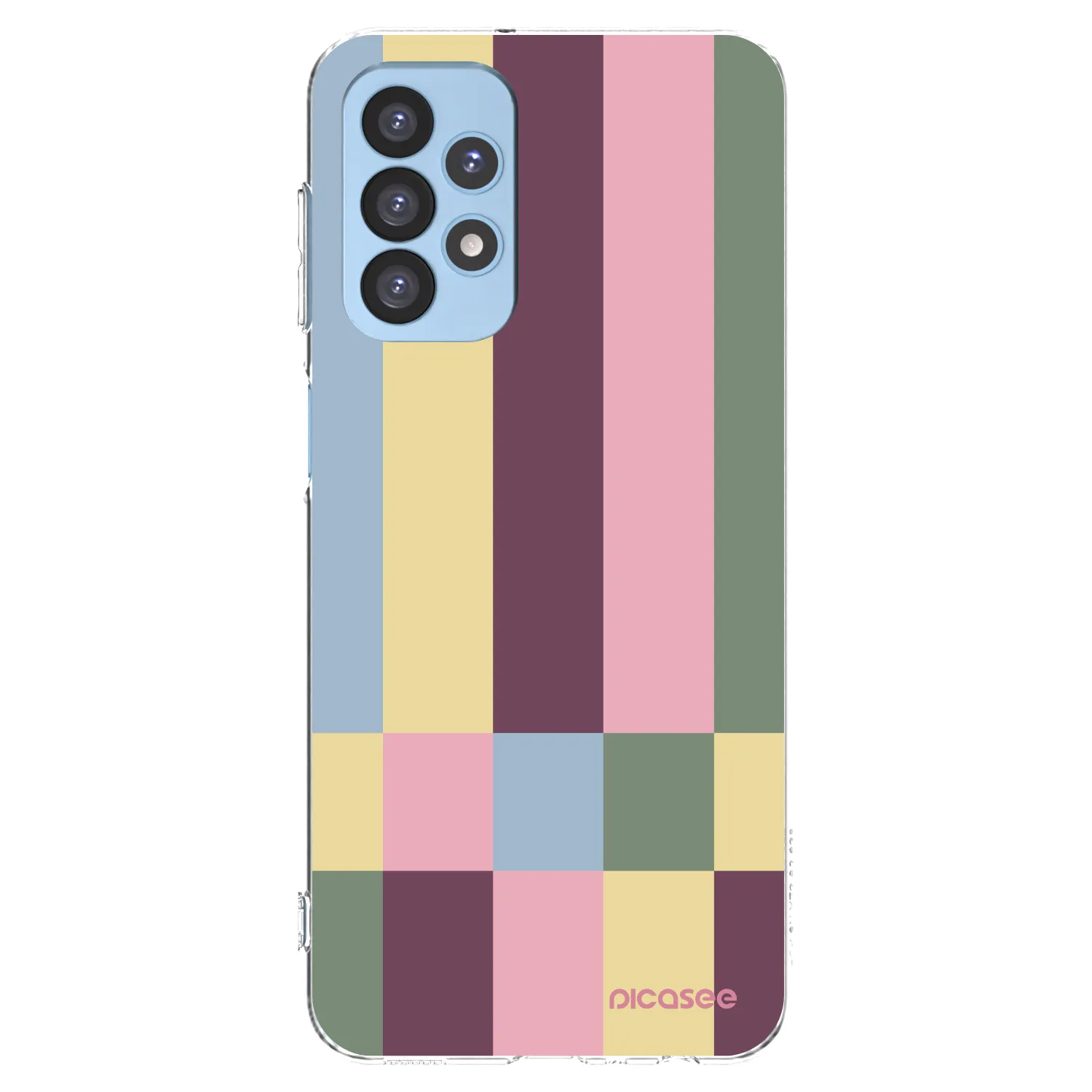 Picasee husă transparentă din silicon pentru Samsung Galaxy A23 A235F 4G - Lobby tiles