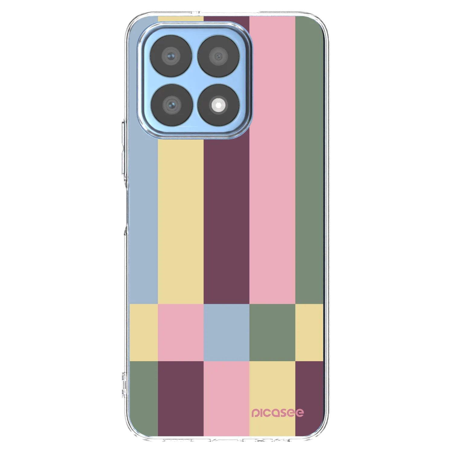 Picasee husă transparentă din silicon pentru Honor X8a - Lobby tiles