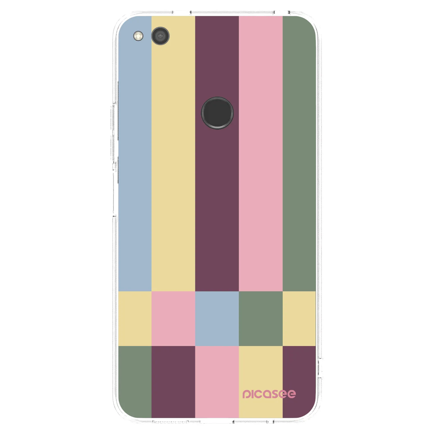 Picasee husă transparentă din silicon pentru Huawei Mate 40 Pro - Lobby tiles