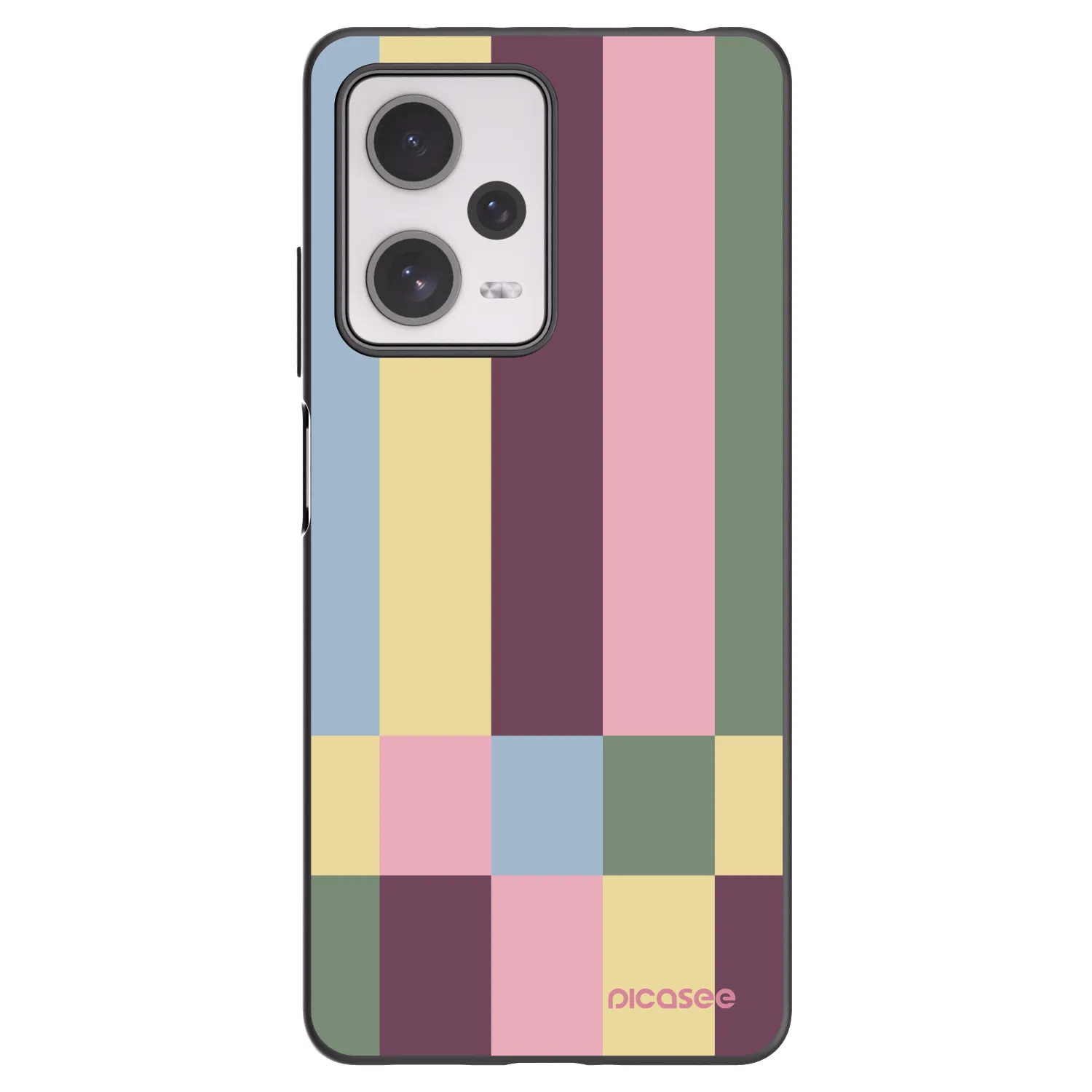 Picasee husă neagră din silicon pentru Xiaomi Redmi Note 12 Pro+ 5G - Lobby tiles