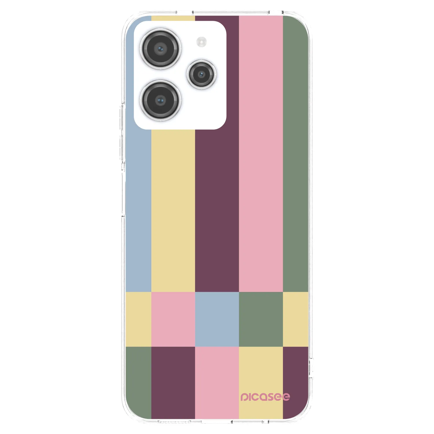 Picasee husă transparentă din silicon pentru Xiaomi Redmi 12 4G - Lobby tiles