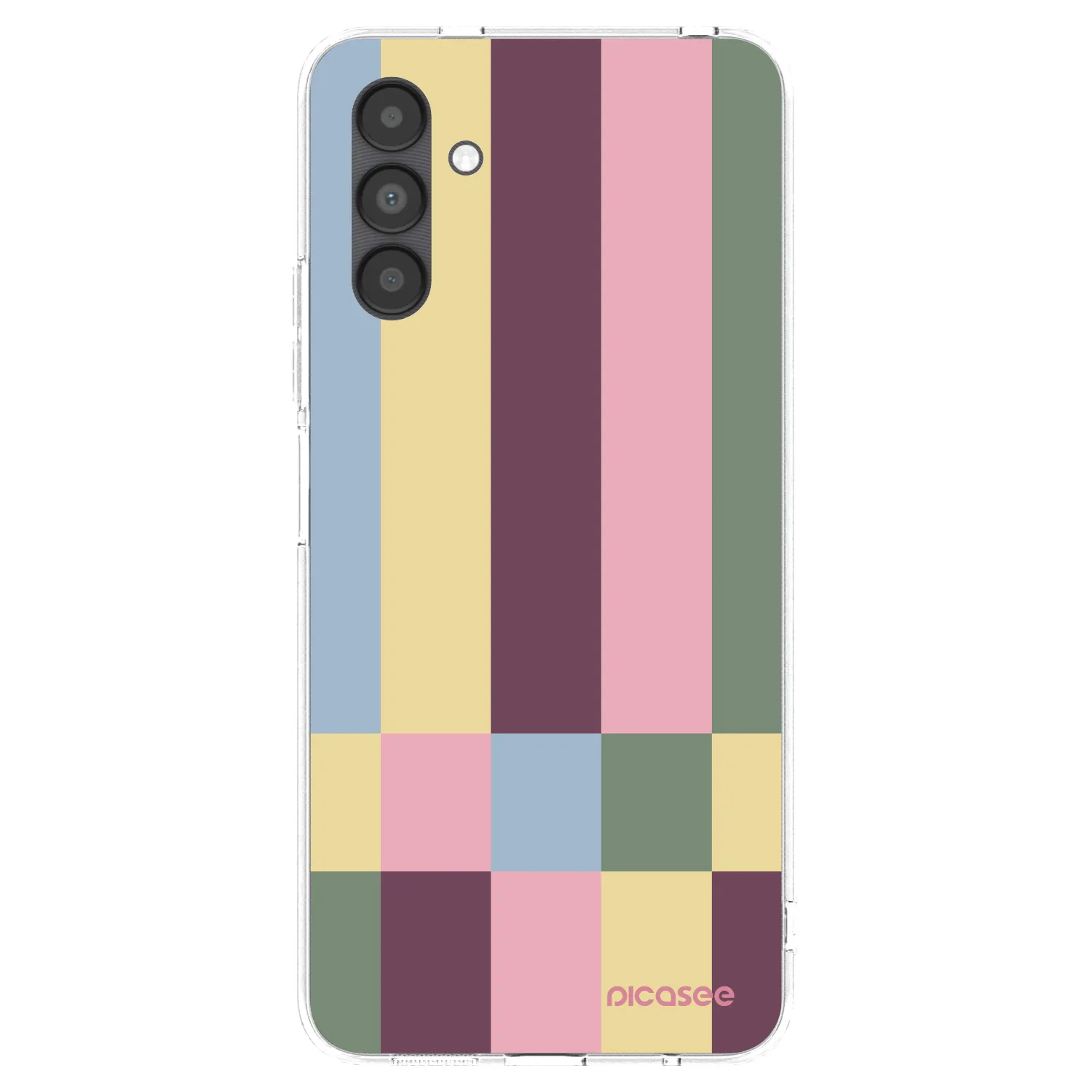 Picasee husă transparentă din silicon pentru Samsung Galaxy A04s A047F - Lobby tiles