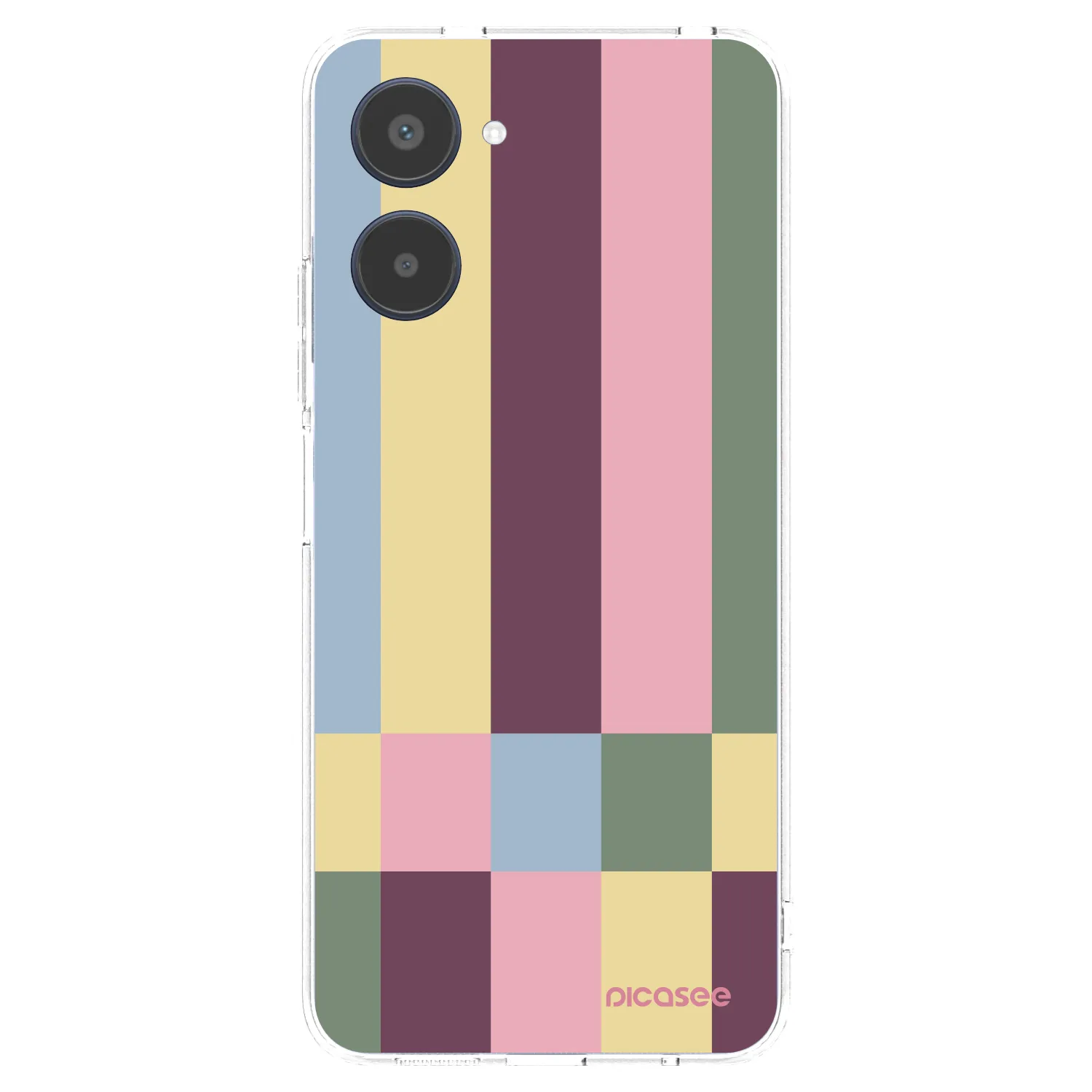 Picasee husă transparentă din silicon pentru Realme 10 4G - Lobby tiles