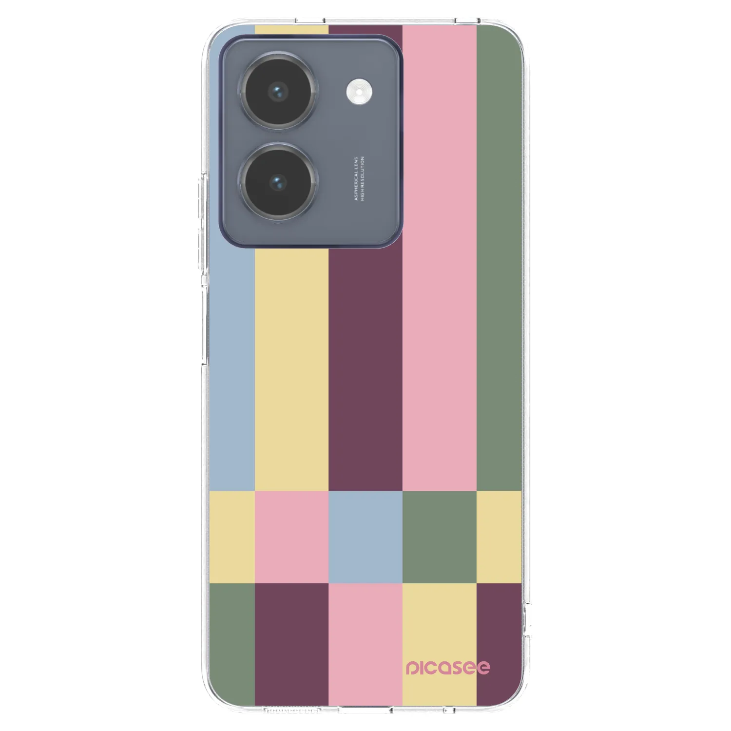 Picasee husă transparentă din silicon pentru Vivo Y36 4G - Lobby tiles