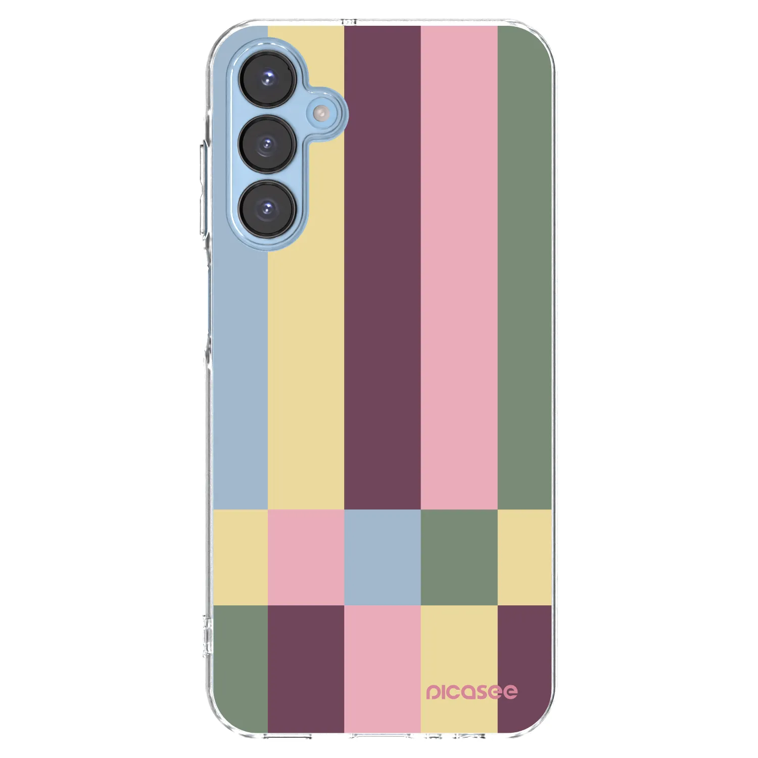 Picasee husă transparentă din silicon pentru Samsung Galaxy A15 A156B 5G - Lobby tiles