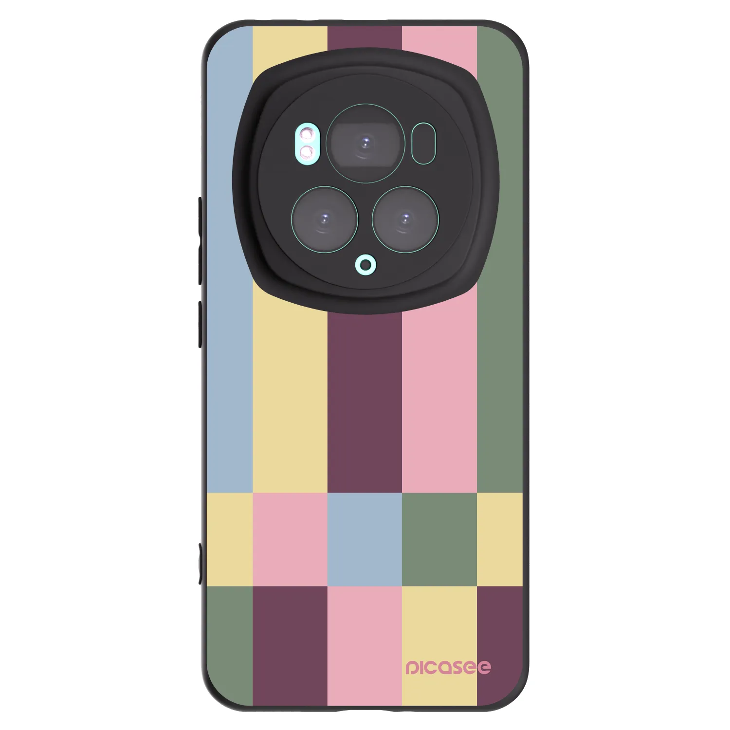 Picasee husă neagră din silicon pentru Honor Magic6 Pro - Lobby tiles