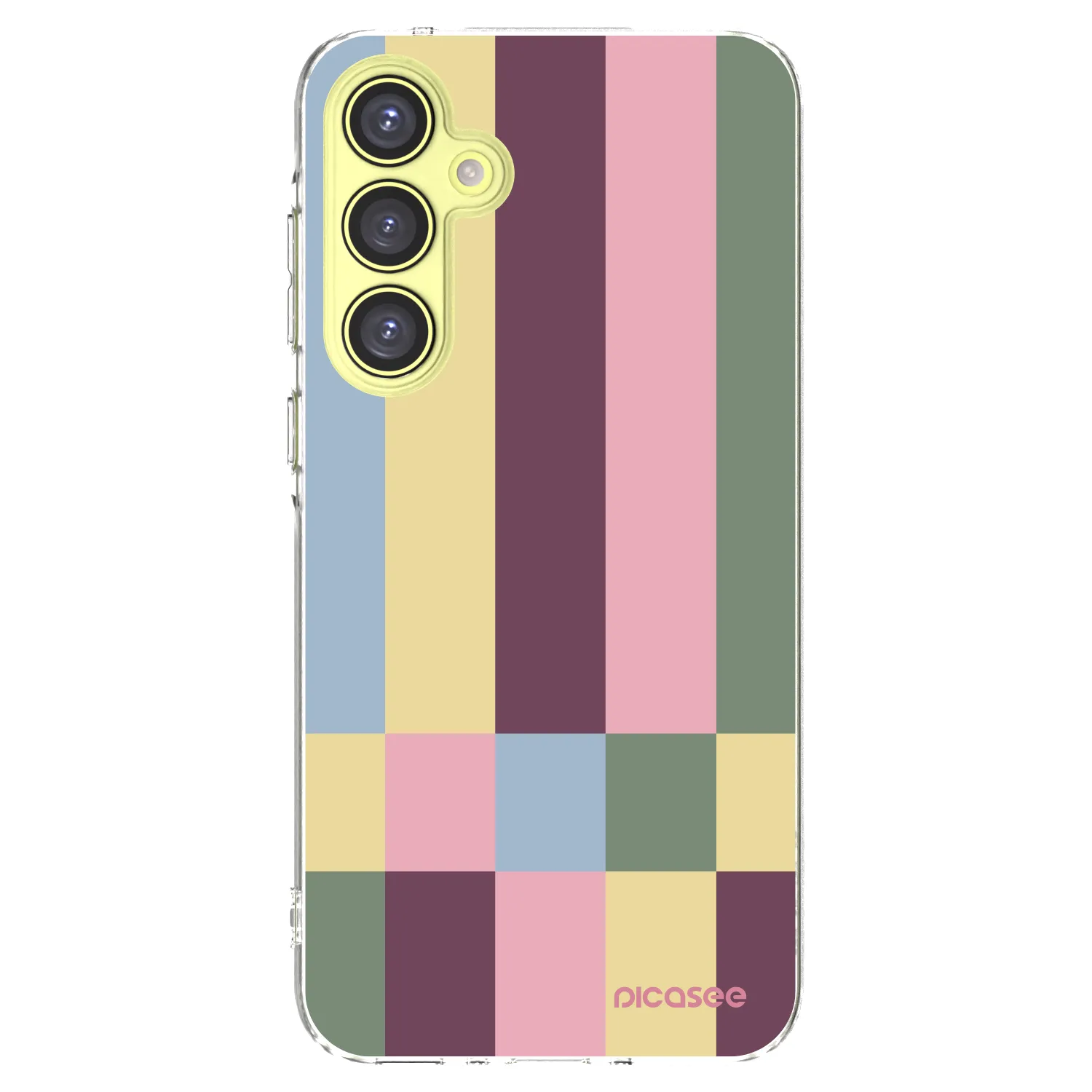 Picasee husă transparentă din silicon pentru Samsung Galaxy A35 5G A356B - Lobby tiles