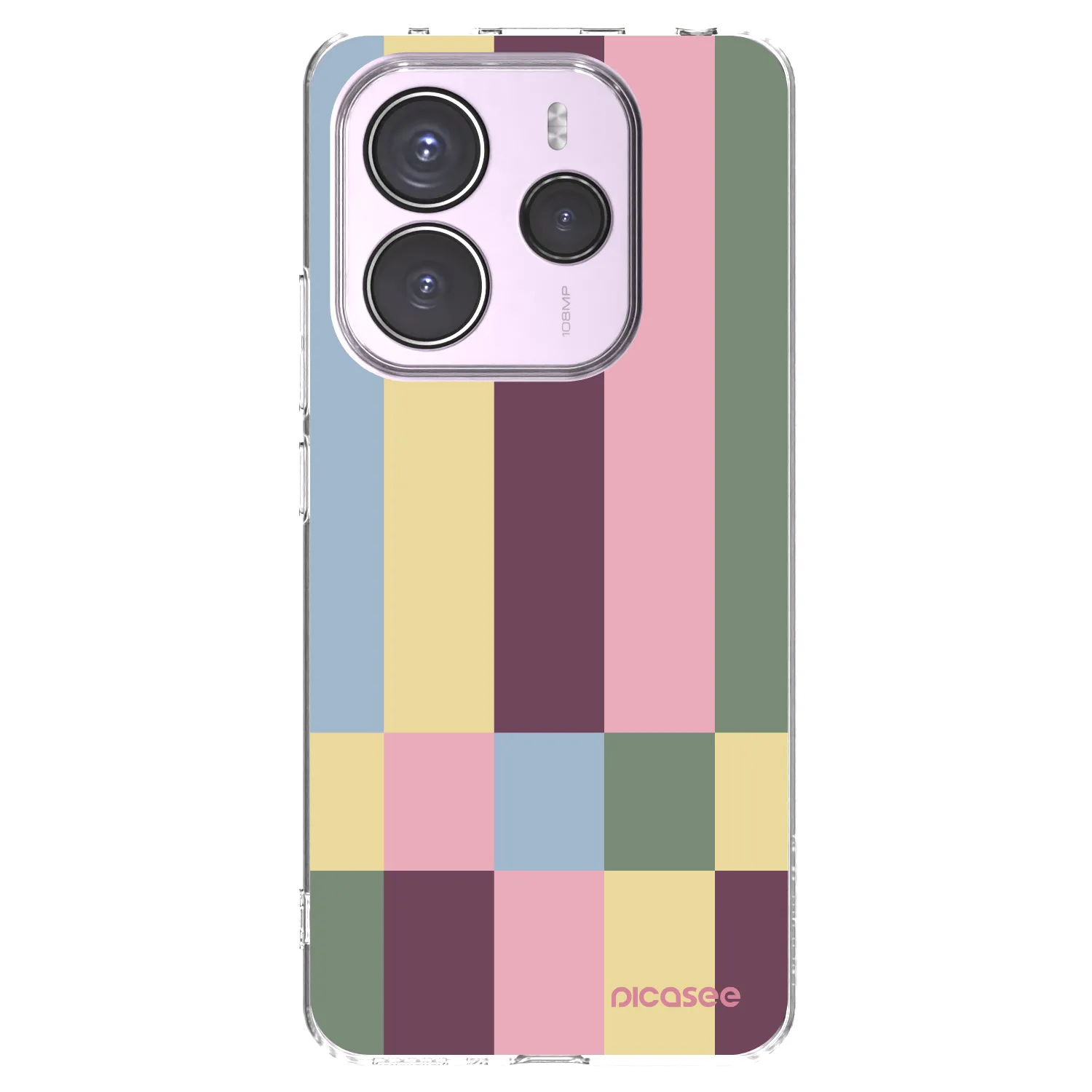 Picasee husă transparentă din silicon pentru Xiaomi Redmi Note 14 5G - Lobby tiles