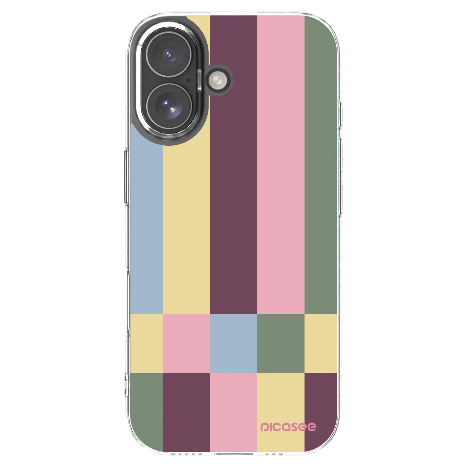 Picasee husă transparentă din silicon pentru Apple iPhone 17 - Lobby tiles