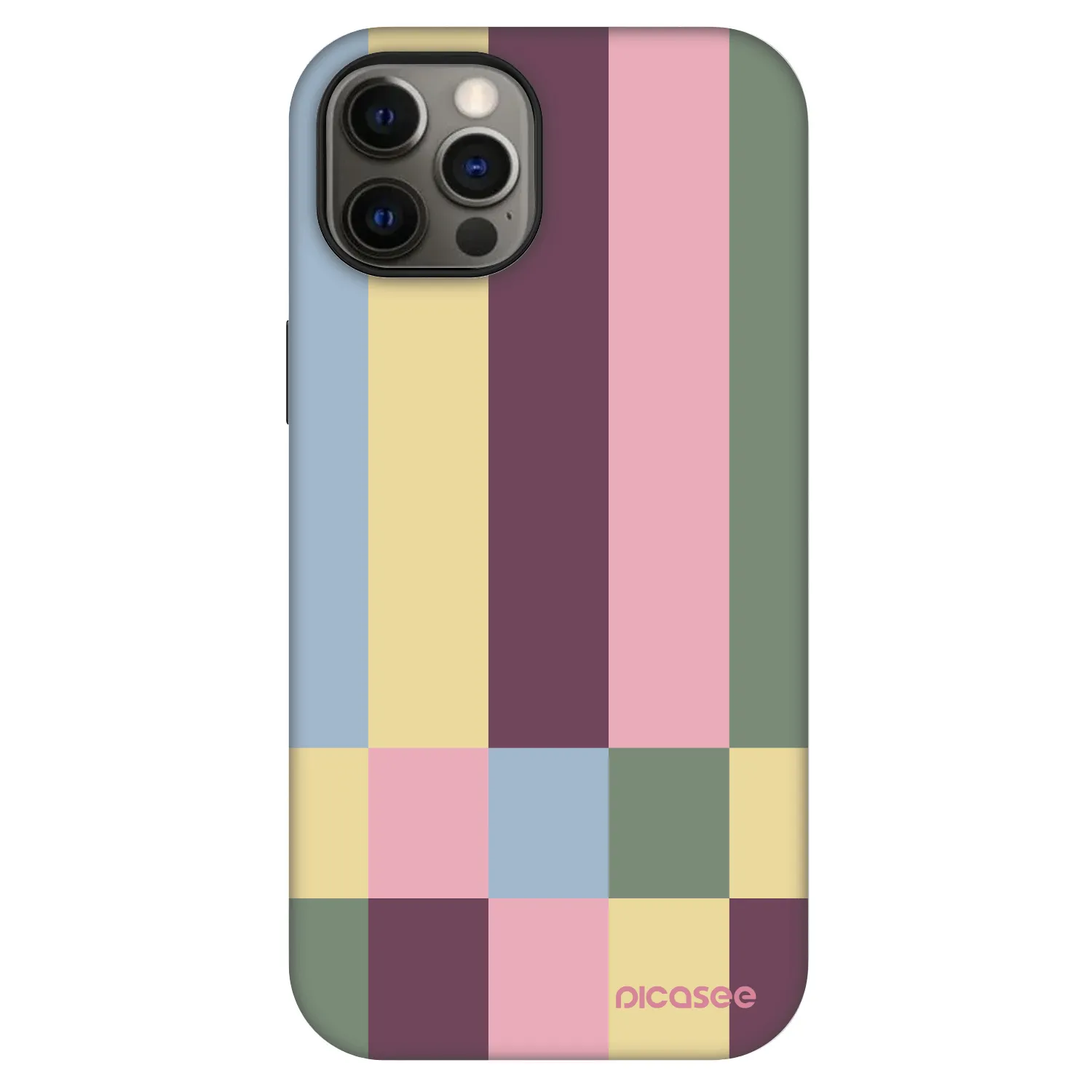 Picasee Fashion Case MagSafe pentru Apple iPhone 12 - Lobby tiles