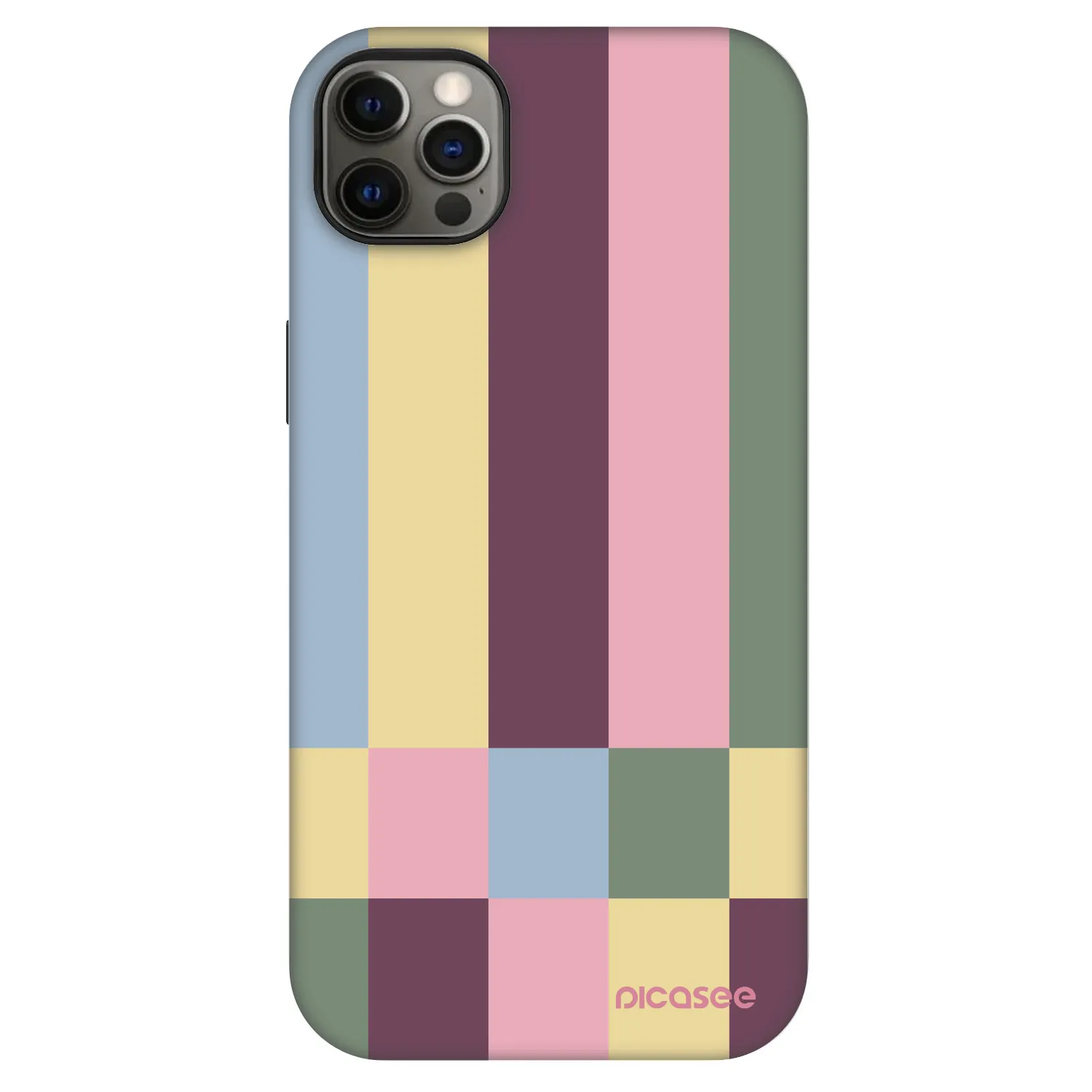 Picasee Fashion Case MagSafe pentru Apple iPhone 12 Pro Max - Lobby tiles