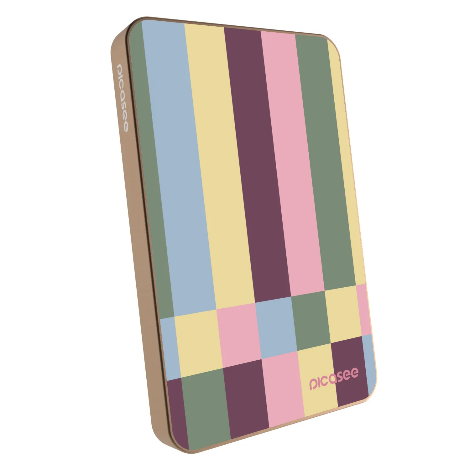 Picasee Powerbank cu MagSafe 5 000 mAh De aur - Lobby tiles