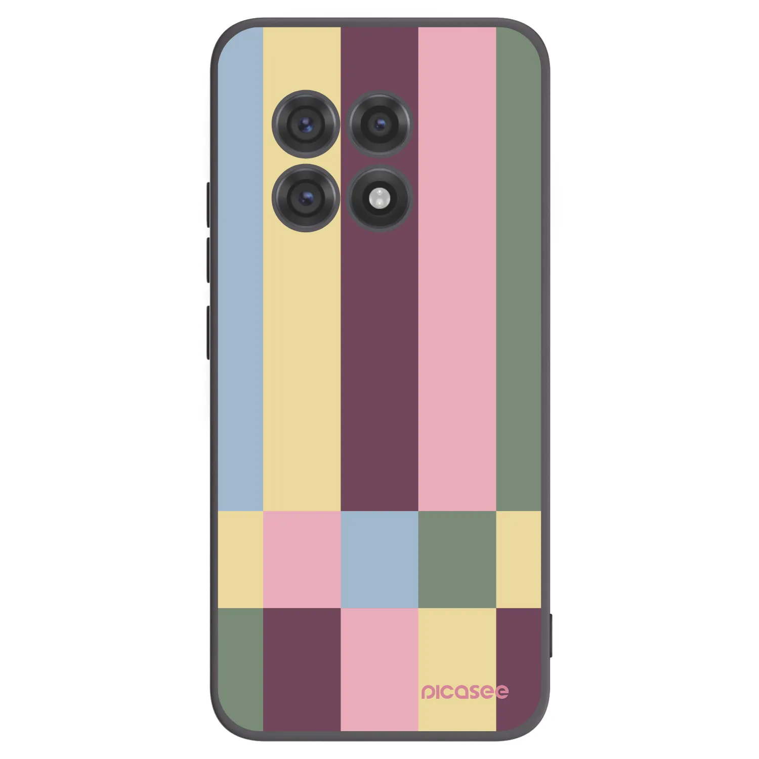 Picasee husă neagră din silicon pentru OnePlus 13R 5G - Lobby tiles