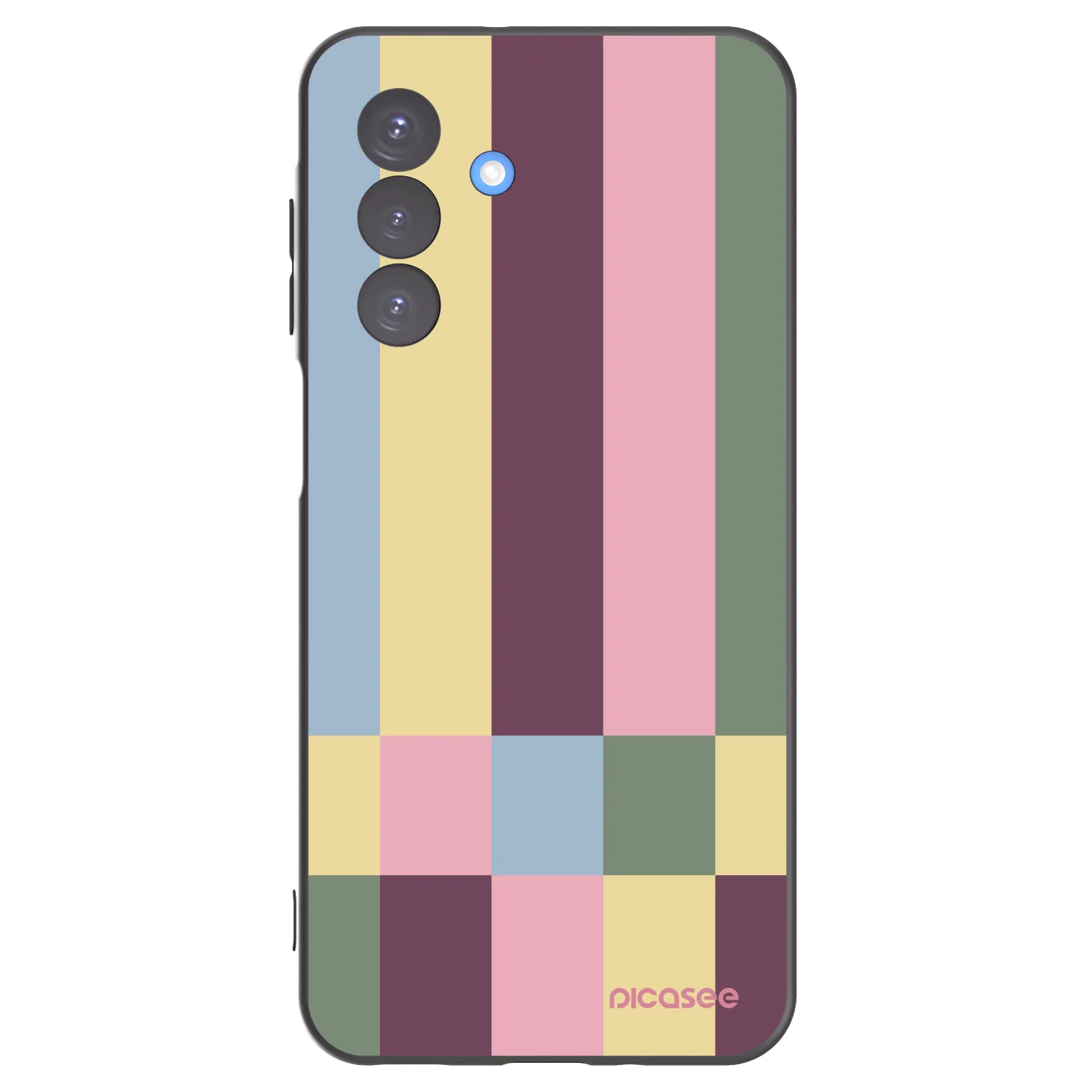 Picasee husă neagră din silicon pentru Samsung Galaxy A17 5G - Lobby tiles