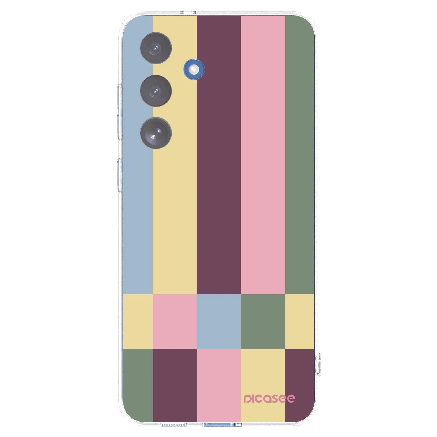 Picasee husă transparentă din silicon pentru Samsung Galaxy S25 FE 5G - Lobby tiles