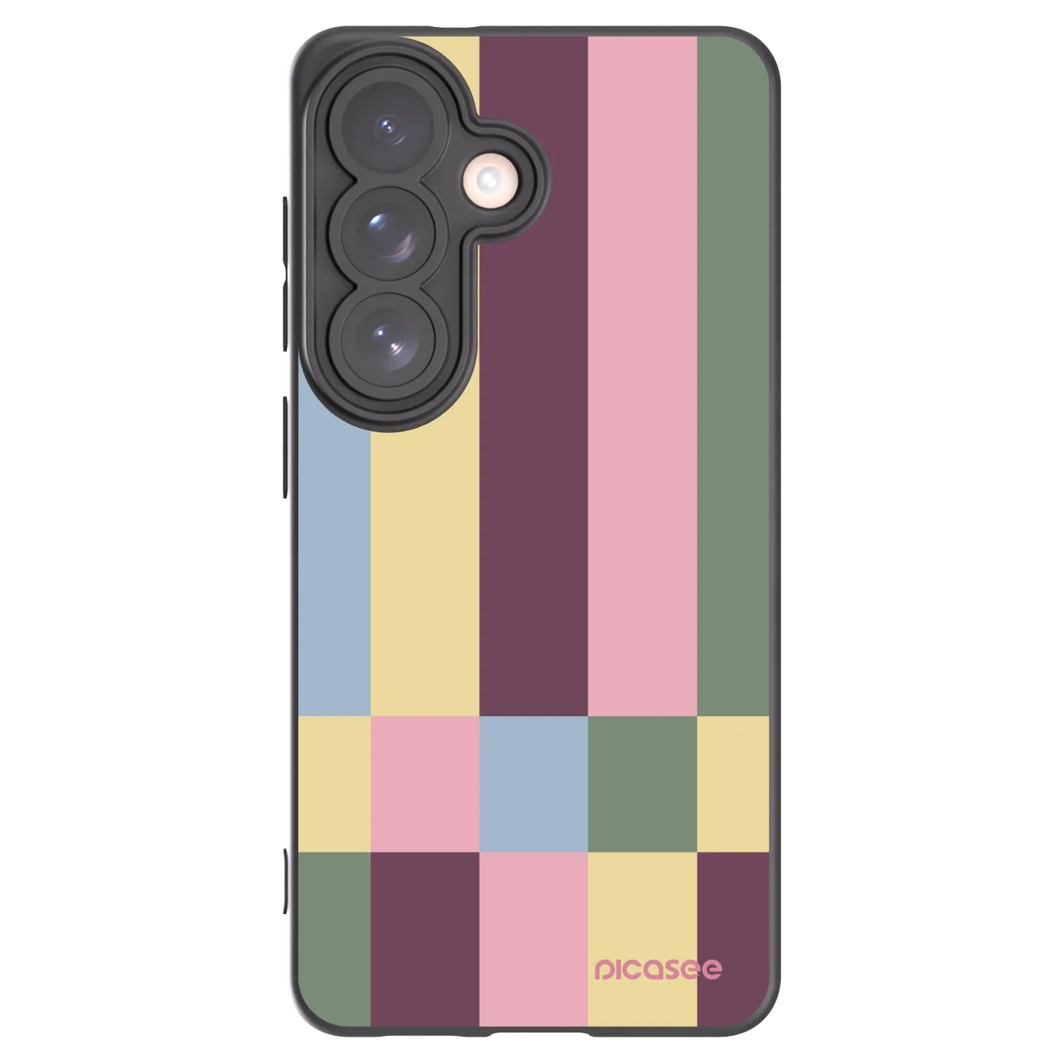 Picasee husă neagră din silicon pentru Samsung Galaxy S26 - Lobby tiles