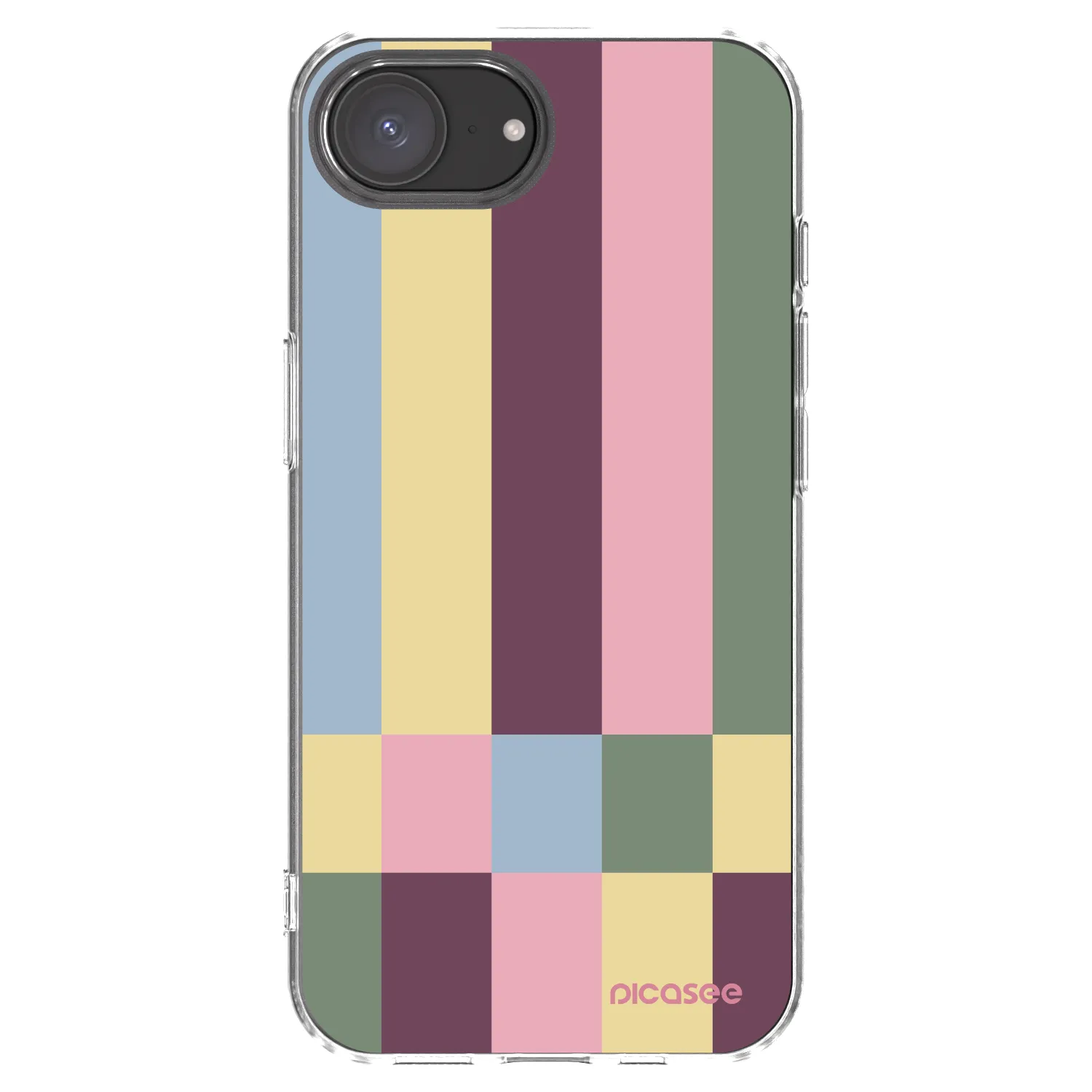 Picasee husă transparentă din silicon pentru Apple iPhone 17e - Lobby tiles