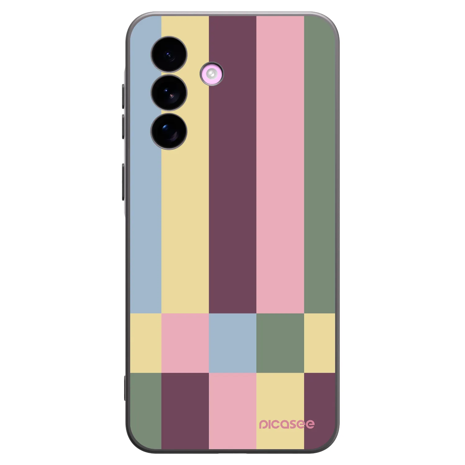 Picasee husă neagră din silicon pentru Samsung Galaxy A57 5G - Lobby tiles