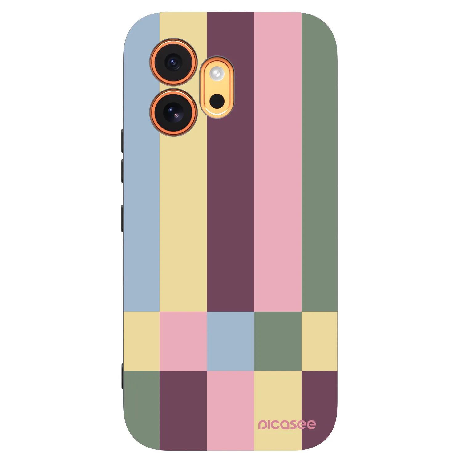 Picasee husă neagră din silicon pentru Honor 600 - Lobby tiles