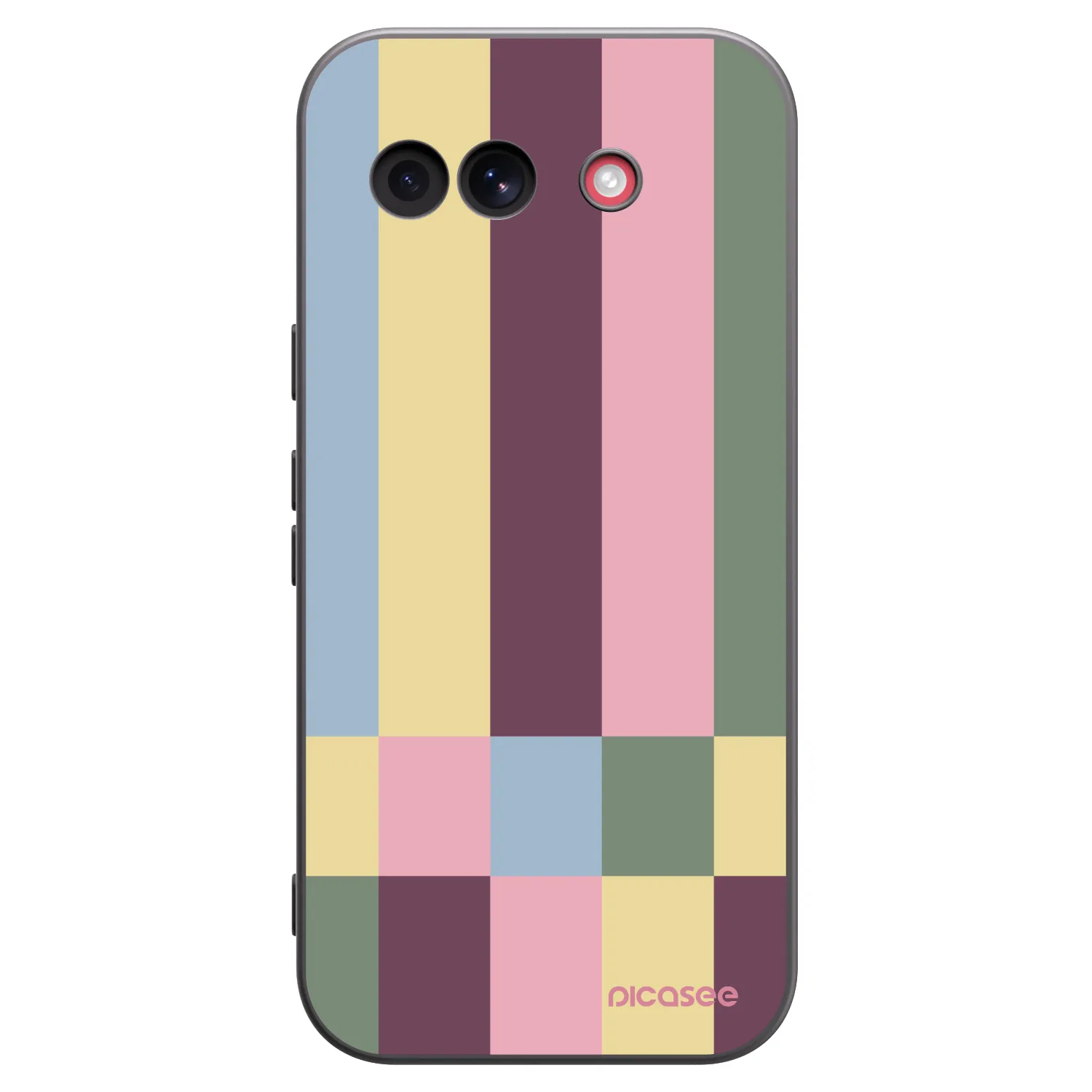 Picasee husă neagră din silicon pentru Google Pixel 10a - Lobby tiles